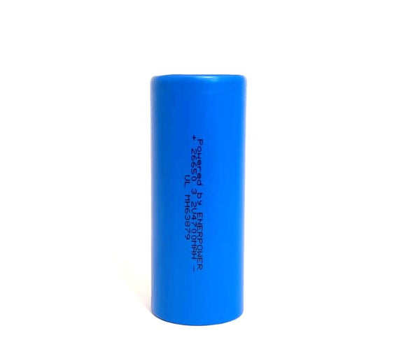 Accumulateur LifePo4 Enerpower 26650 4700mah 3.6V - 1C Décharge max - Neuf