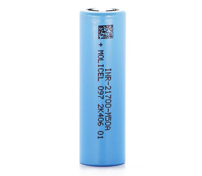 Accumulateur Li-Ion Molicel INR21700-M50A 21700 5000mAh 3.6V - 3C Décharge max - Neuf