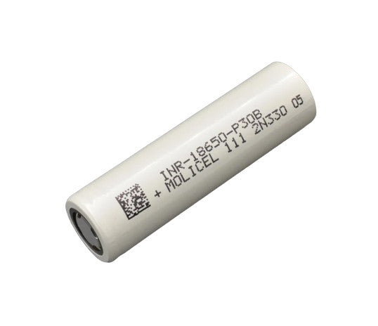Accumulateur Li-Ion Molicel INR18650-P30B 18650 3000mAh 3.6V - 10C Décharge max - Neuf