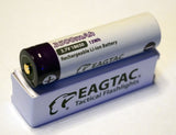 Accumulateur Li-Ion EagleTac 18650 3500mAh 3.6V - 3C Décharge max - Protégé - Neuf