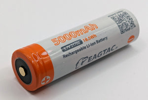 Accumulateur Li-Ion EagleTac 21700 5000mAh 3.6V - 3C Décharge max - Protégé - Neuf