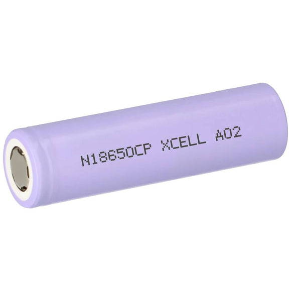 Accumulateur Li-Ion XCell N18650CP-35E 18650 3350mAh 3.6V - 3C Décharge max - Non Protégé - Neuf