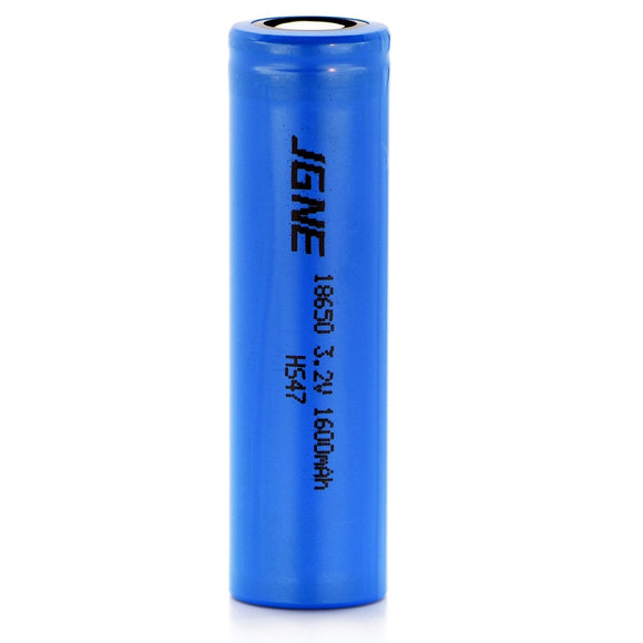 Accumulateur LifePO4 JGNE HTCFR18650 18650 1600mah 3.2V - 3C Décharge max - Neuf